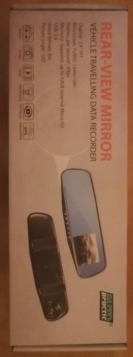 Видео регистратор огледало задно виждане