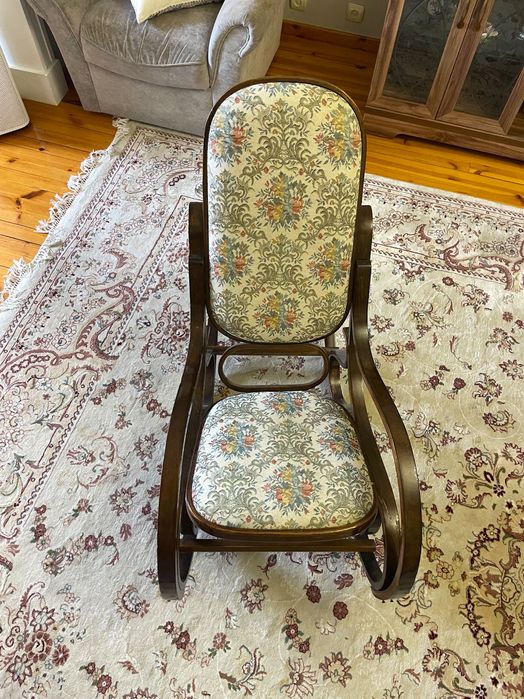 Кресло качалка начало века, дерево