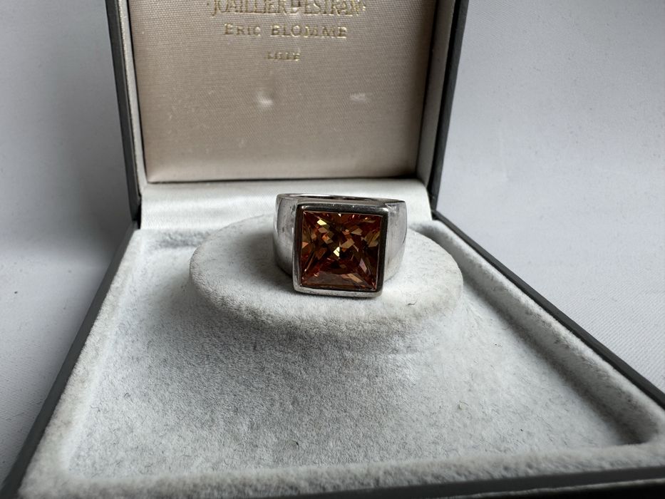 Inel din argint si cubic zirconia