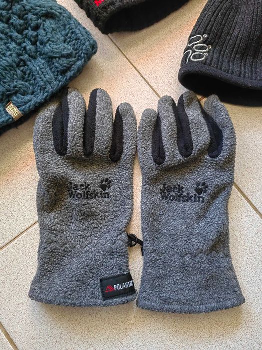 Зимна шапка и ръкавици Mammut Scott Jack Wolfskin