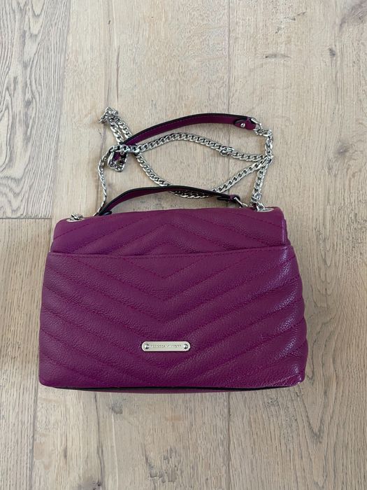 Кожена чанта Rebecca Minkoff