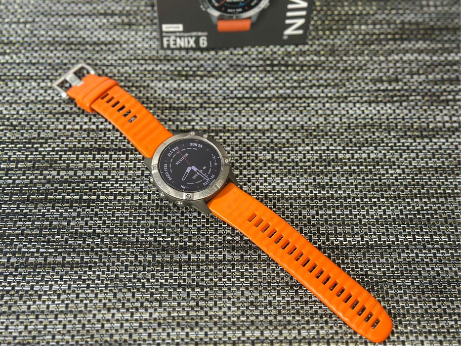 Garmin Fenix 6 SAPPHIRE Full Box – Stare foarte bună