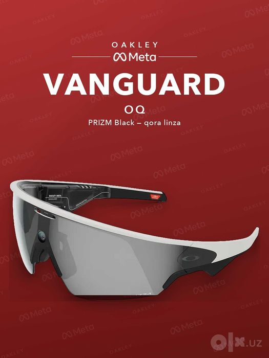 Oakley Meta Vanguard White, PRIZM Black — original