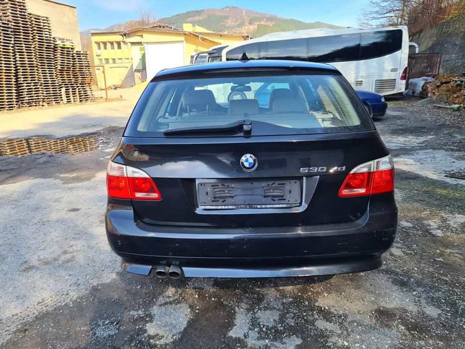 BMW E61 530XD 231кс панорама ръчка НА ЧАСТИ!