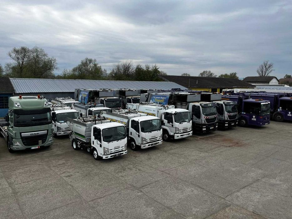 Nissan NT400 Cabstar EURO6 , 5 bucati Autogunoiera Gunoiera Masina de Gunoi Autocompactoare Vanzare / Chirie