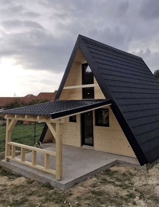 Vindem cabane tip A-frame