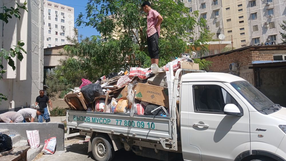 Вывоз мусoрo строй мусир sheniray changan labo tez va sifatli