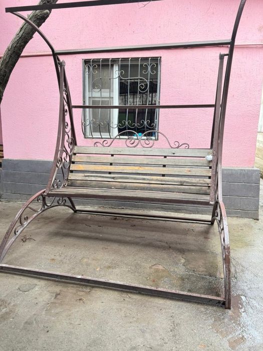 Качеля из металла