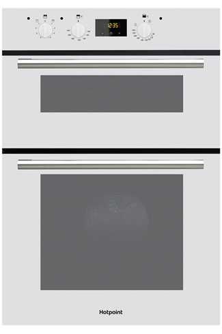 Нова! Двойна фурна за вграждане Hotpoint DD2540 WH - бяла