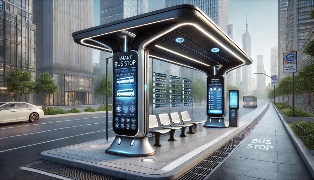 Stati autobuz smart / inteligente-proiectare/ finalizare /digitalizare