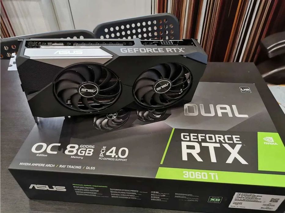 ASUS RTX 3060 Ti Dual 8Gb
