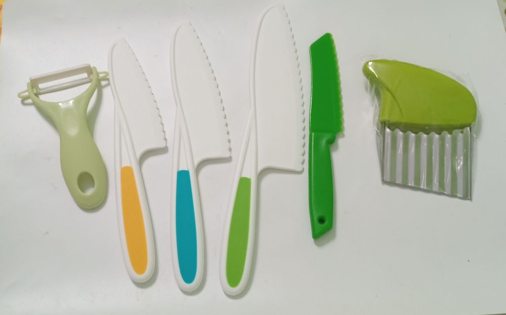 Детски кухненски комплект , детски ножове, детски комплект за рязане