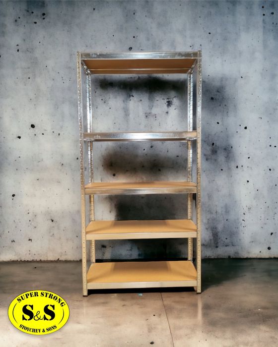 Метален стелаж Super Strong 180/90/30см галванизиран 48.99 лв
