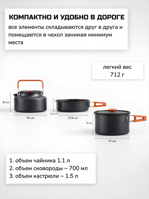 Набор посуды для пикника