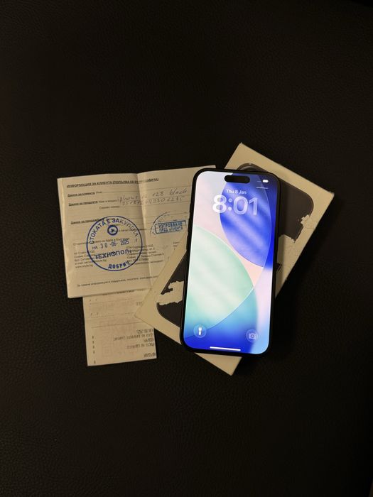Продавам iPhone 16 с гаранция
