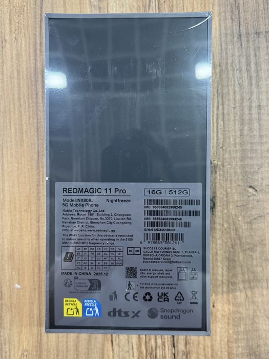 Новый/оригинальный Redmagic 11 Pro