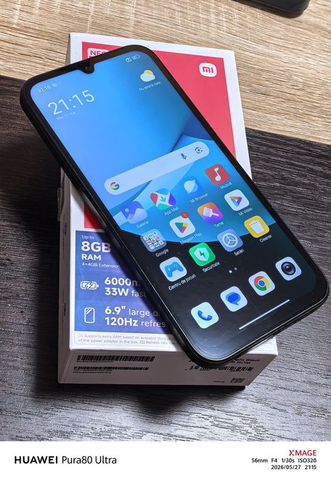 Xiaomi Redmi 15c - 256 GB / 8 GB Ram / Black / Garanție