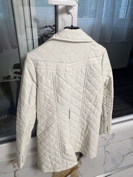 Palton imitatie piele