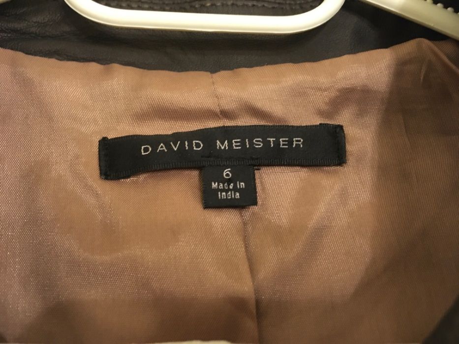 Geaca piele dama - David Meister marimea XS / US.6