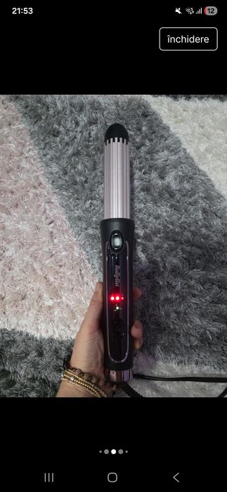 Ondulator si placa ceramica Babyliss