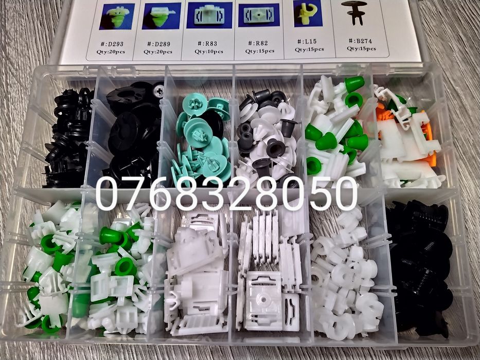 Cutie 160 Clipsuri AUDI Cleme Auto 12 Dimensiuni