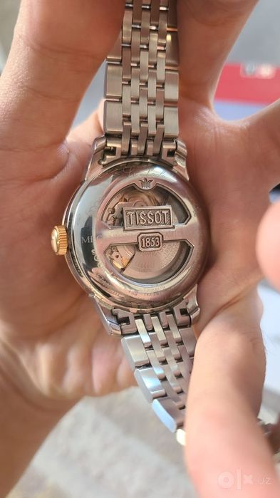 Швейцария позолоченный сагат  Tissot Le Locle