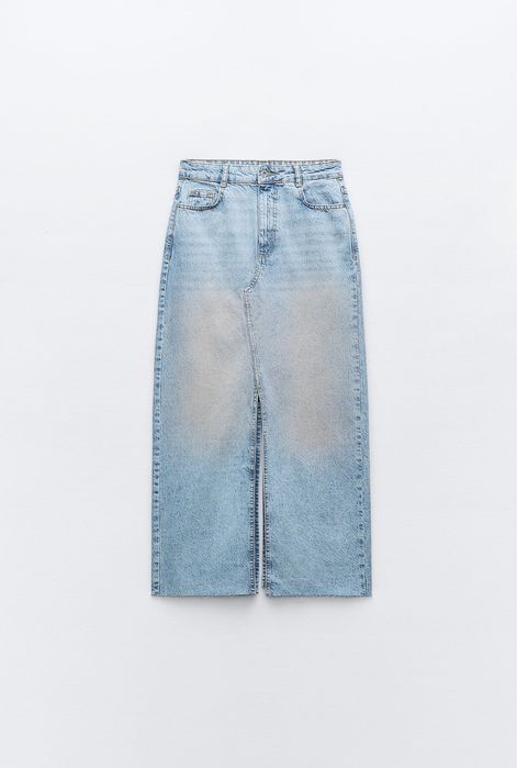 Дънкови поли zara зара