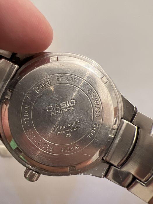 Часы Casio Edifice EF-307D-7A винтаж