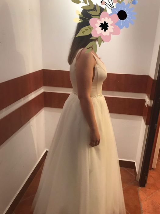 Rochie de mireasa simpla, Altesse Bridal, marime 40