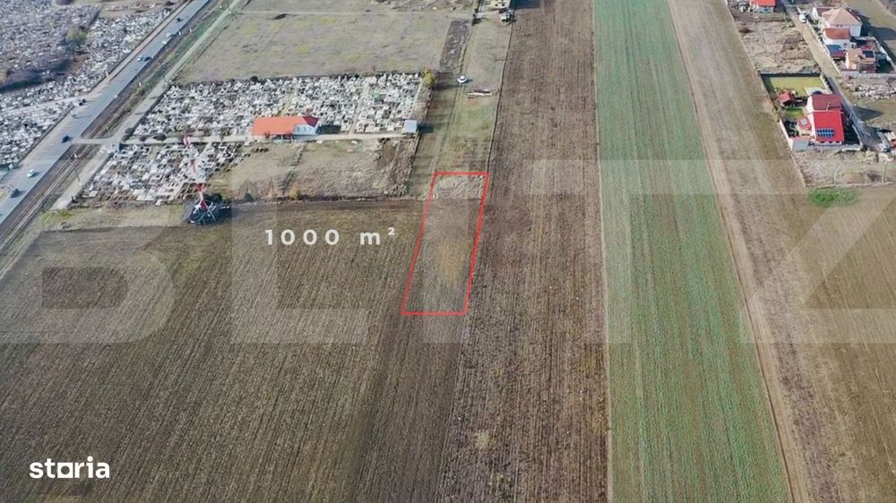 Teren 1000 mp, Oportunitate de Dezvoltare in Vladimirescu
