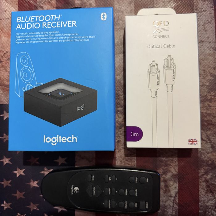 Sistem audio Logitech  Z5500 cu receiver audio bluetooth