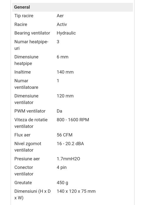 Cooler procesor Intel AMD CPU ID-Cooling