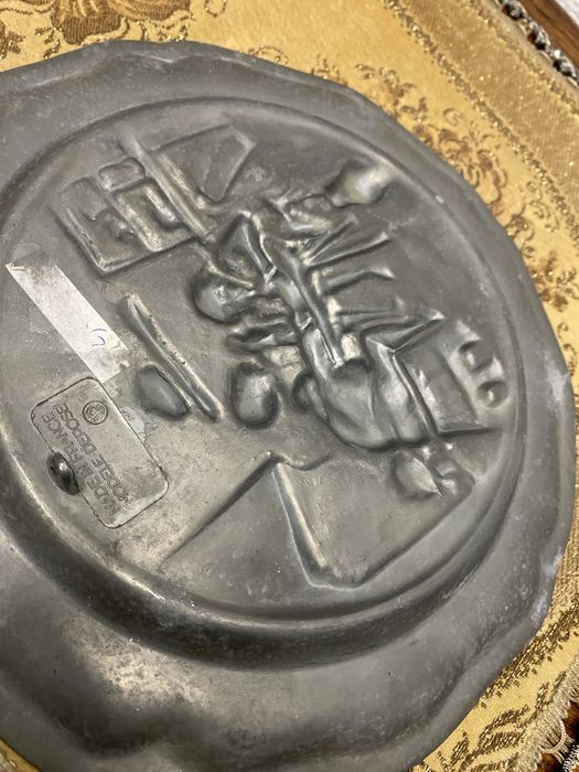 Немско пано за стена от калай