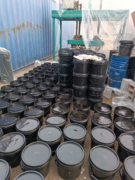 Битумная Мастика. Битум. Готовый битум. Полизол. Холодный асфальт.