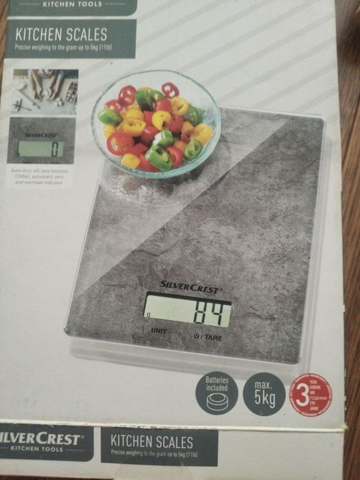 Кухненска везна Silver crest