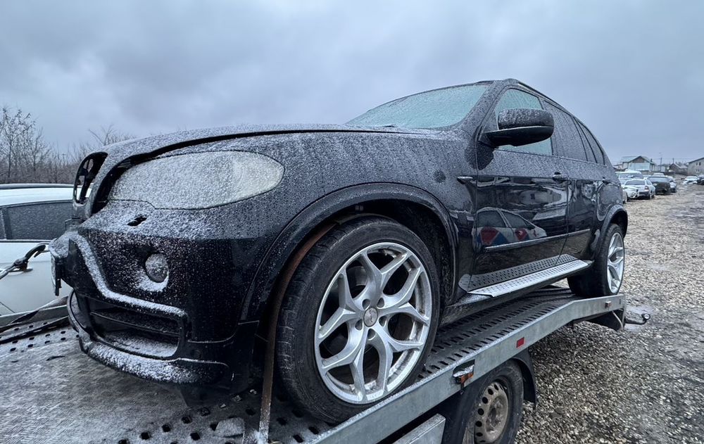 dezmembrez dezmembrări bmw X5 e70 30SD euro 4 286 hp cai motor 306D5 biturbo 2008 x6 e71 35xd trapa panoramic panoramică scaune sport volan pe stânga