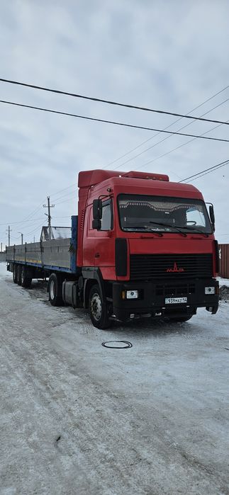 Продам Маз ман с двумя прицепами