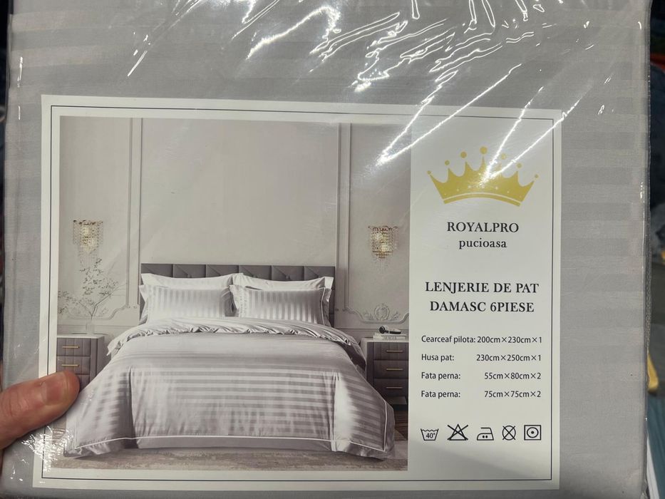 Lenjeri de pat Damasc Hotel