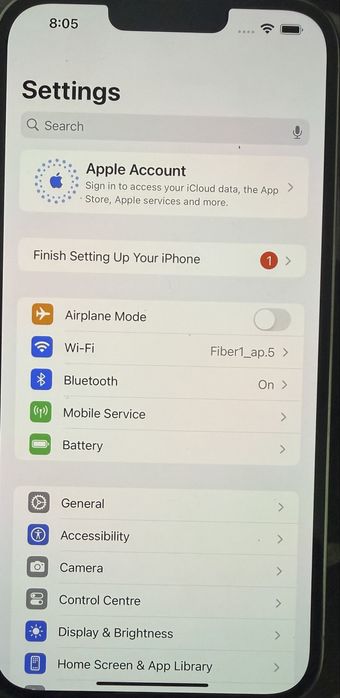 Iphone 13 PRO Max 128 GB Silver