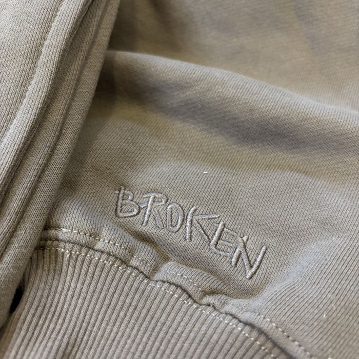 Broken Planet Hoodie Brown
