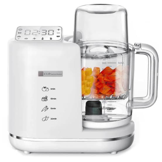 Aparat de gatit cu aburi pentru bebelusi, 6 in 1