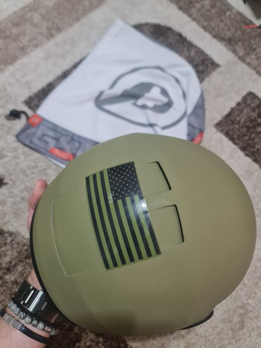 Casca cookie g4 verde-kaki skydiving skydive parașutism parasutist