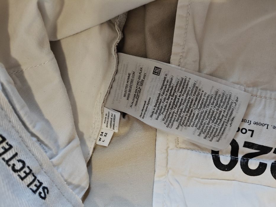 Chinos selected Homme 34/32