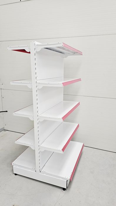 Rafturi pentru magazine, Raft de perete, Raft gondola, Rafturi metalice profesionale,  Rafturi in stoc !
