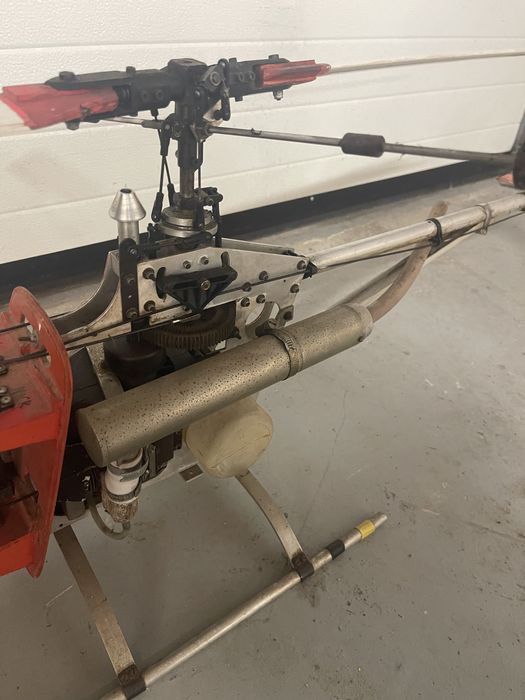 Aeromodel Elicopter nitro heli