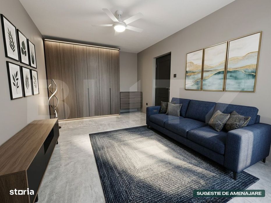 Apartament 3 camere, Splai Bahlui