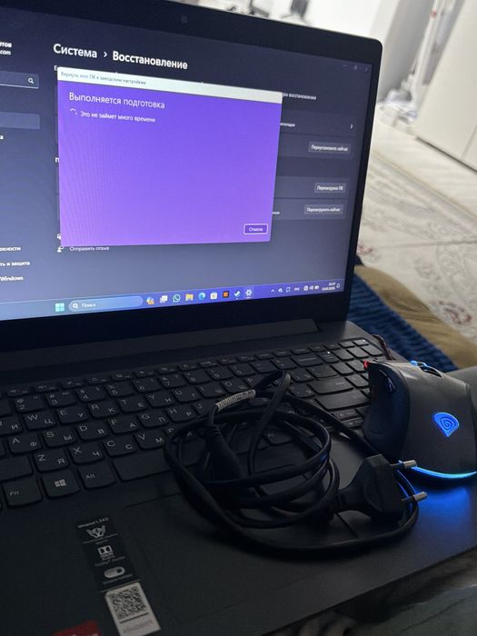 Ноутбук Lenovo ideapad L340/полный комплект