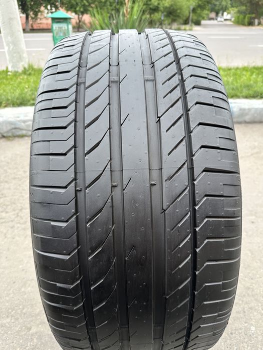 4 шины Continental ContiSportContact 5 295/40 R22 — пробег 100 км