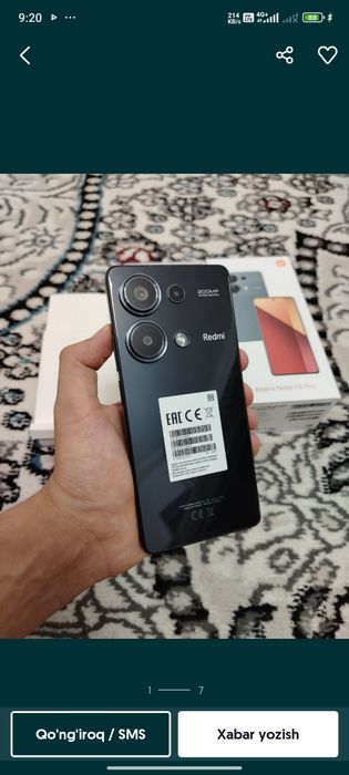 Redmi not 13 pro 256