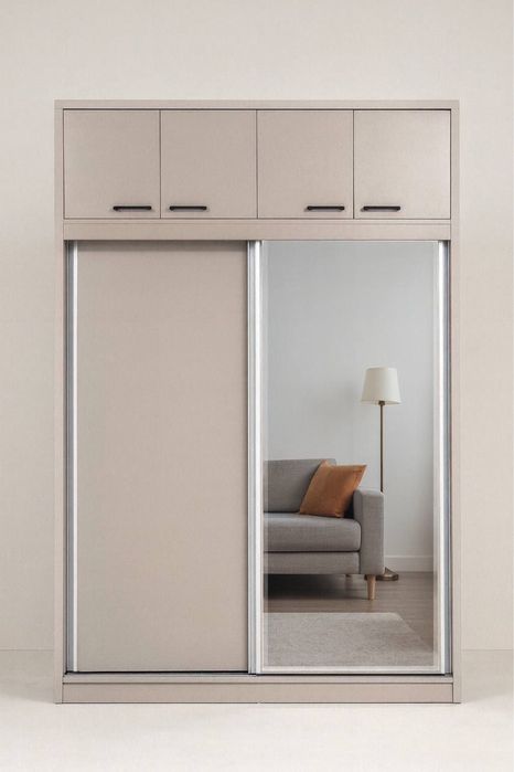 шкаф-купе с антресолями от сомфорт мебель